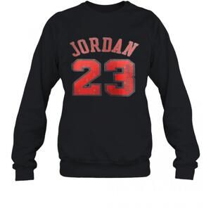 Michael Jordan 23 Chicago Bulls Basketball Team T-Shirt